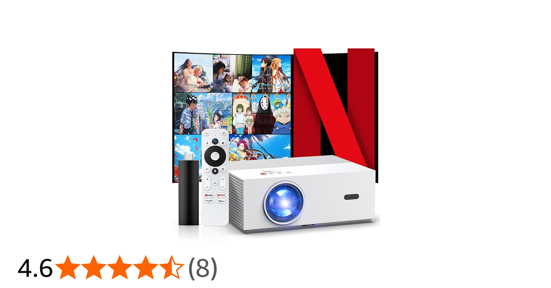 Amazon.co.jp: プロジェクター 家庭用 【令和7年月新登場！30000LM・4K