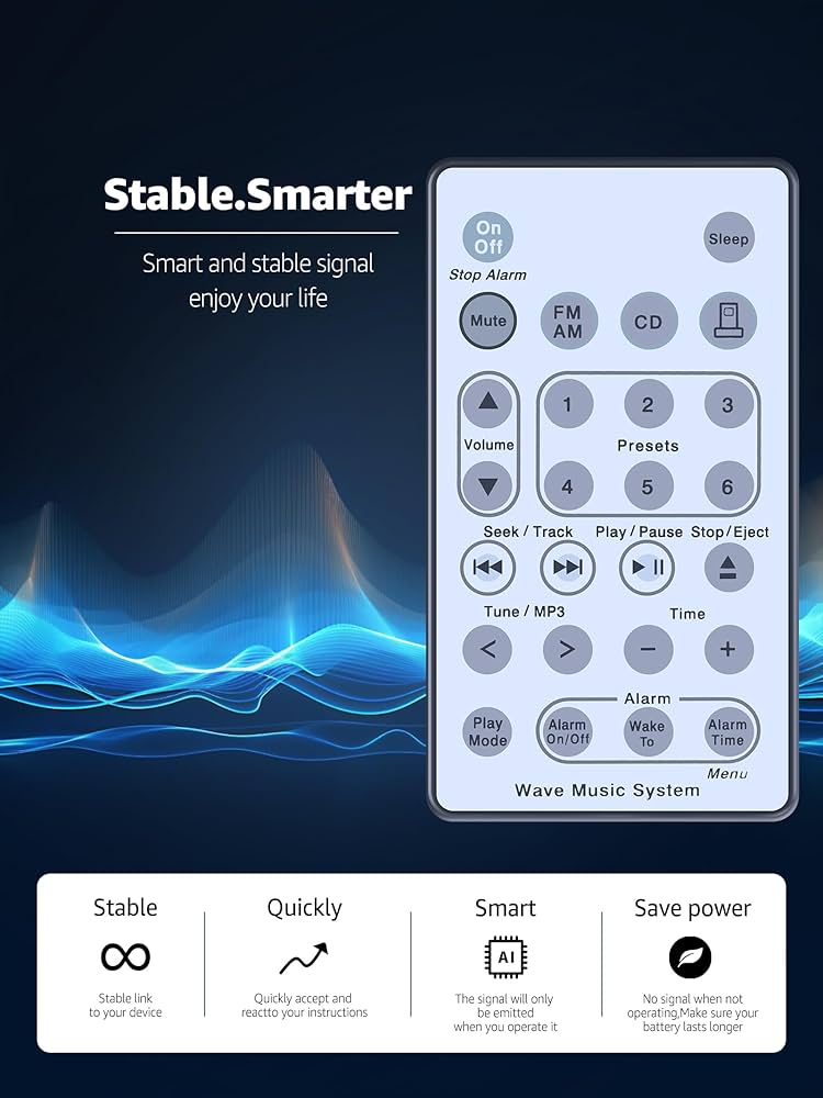 Amazon | ユニバーサル交換用リモコン Bose Wave Sound Touch Music