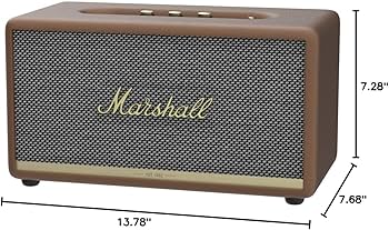 Amazon.com: Marshall Stanmore II Bluetooth Speaker, Brown