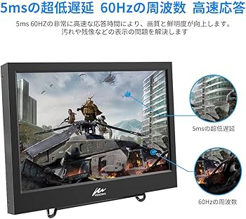 Amazon.co.jp: 13.3インチ モバイルモニター Kenowa 軽量 ポータブル