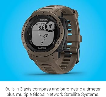 Amazon.com: Garmin 010-02064-71 Instinct Tactical, Rugged GPS