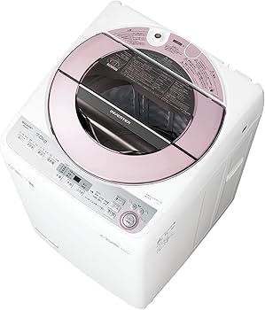 Amazon.co.jp: シャープ SHARP 全自動洗濯機 穴なし槽 ピンク系