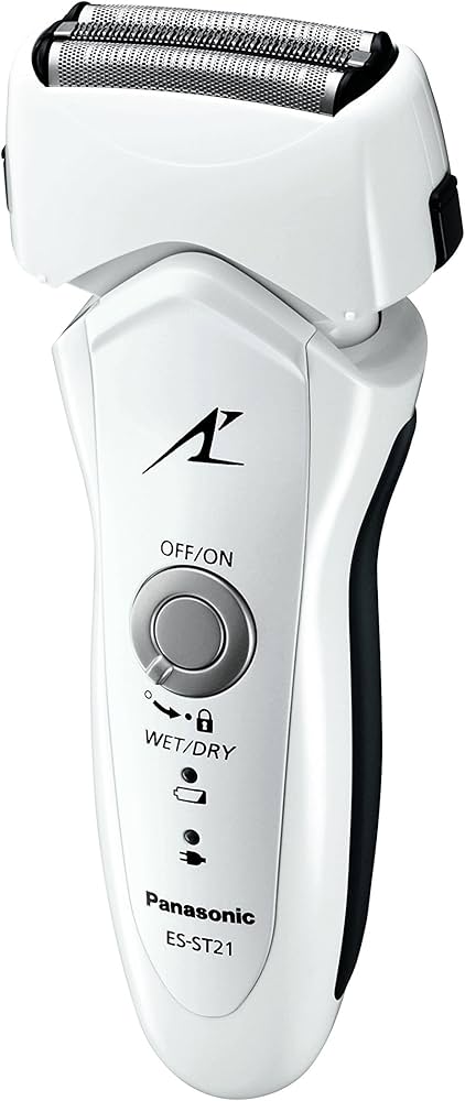 Amazon | パナソニック ラムダッシュ 3枚刃 白 ES-ST21-W