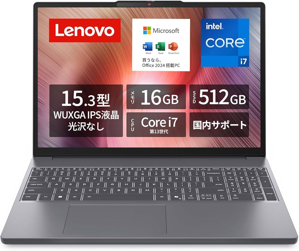 Amazon.co.jp: Lenovo ノートパソコン パソコン IdeaPad Slim 3 15.3