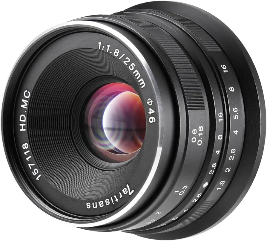 Amazon.co.jp: 7artisans 単焦点レンズ 25mm F1.8 Zマウント 中華