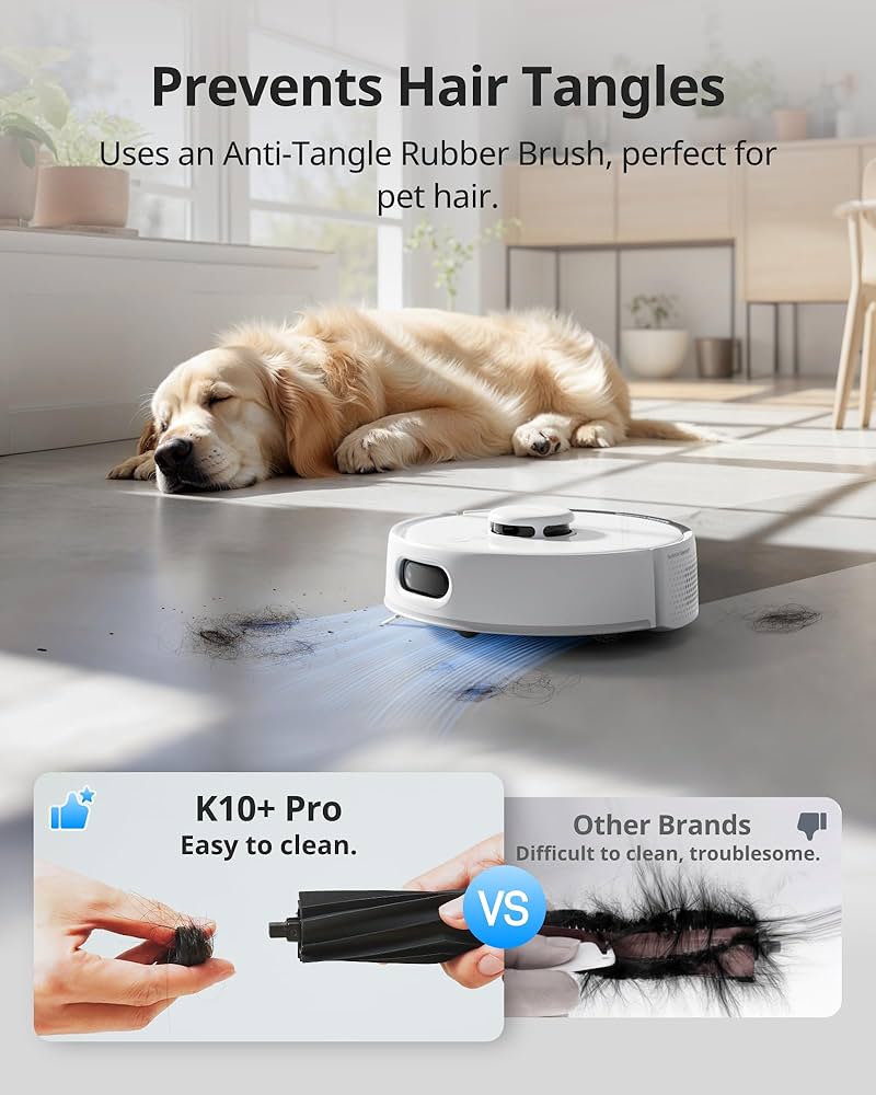 Amazon.com: SwitchBot K10+ Pro Robot Vacuum Self Emptying for 90