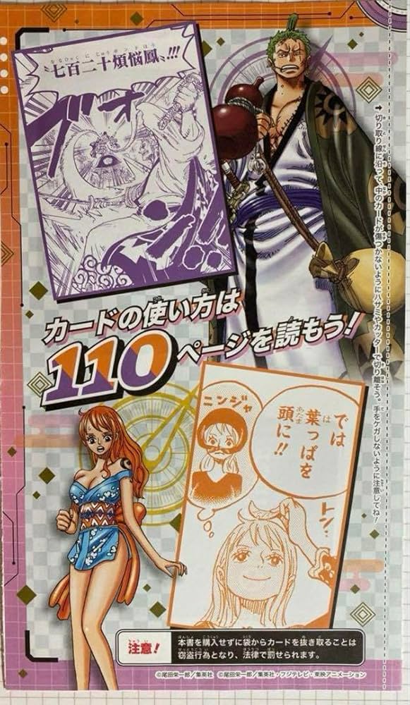 Amazon.co.jp: おナミ ゾロ十郎 プロモ パラレル 付録 ワンピ ー