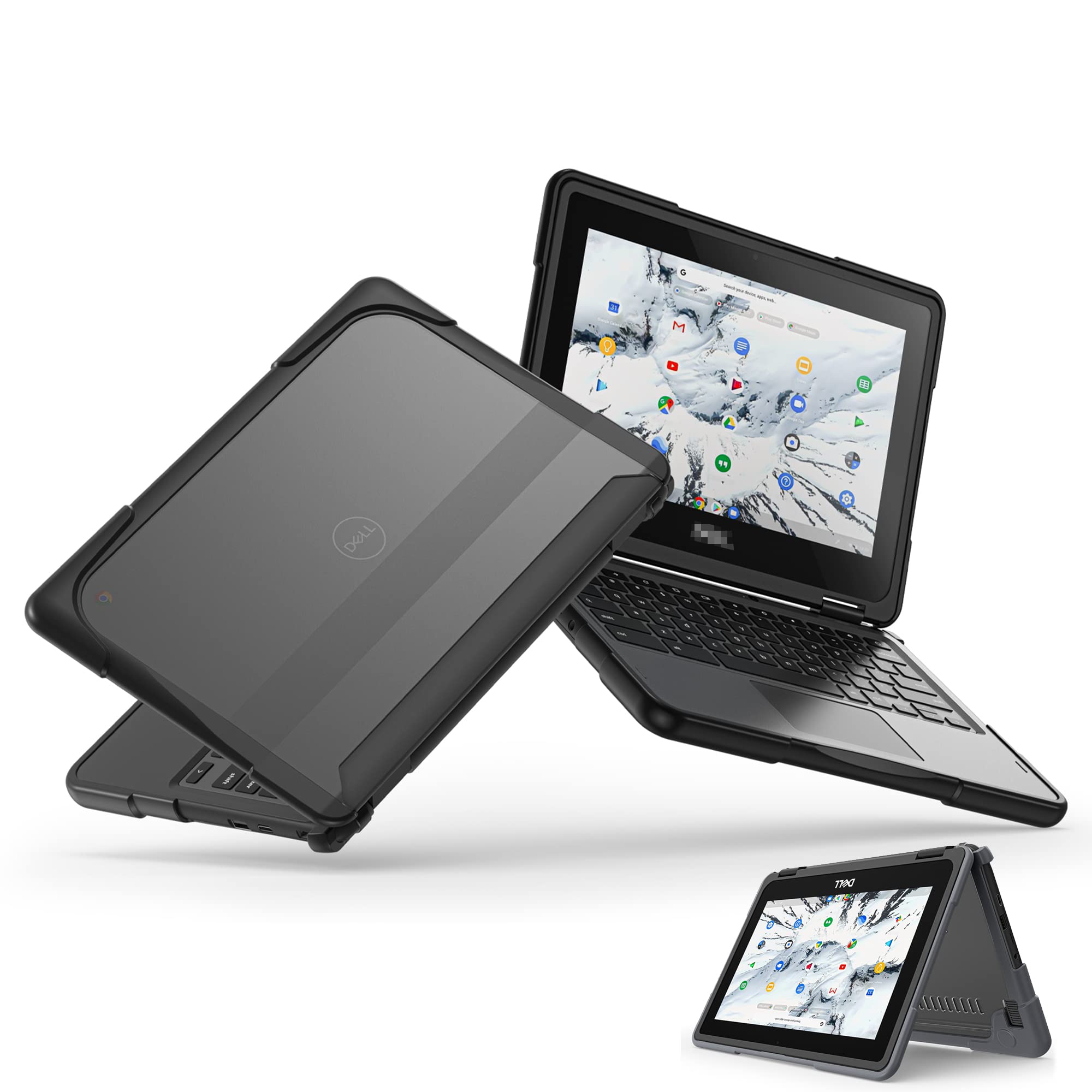 Amazon.co.jp: 【折り畳み式 スタンド付き】Dell Chromebook 3100用