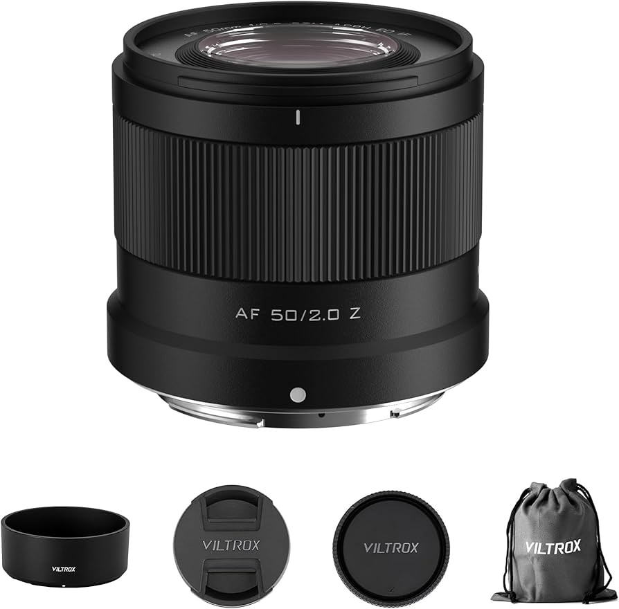 Amazon.com : VILTROX 50mm F2.0 Camera Lens Z-Mount for Nikon，Auto