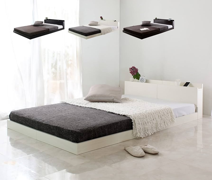 Amazon｜ダブルベッド マットレス付き 安い ベッド ダブル マットレス