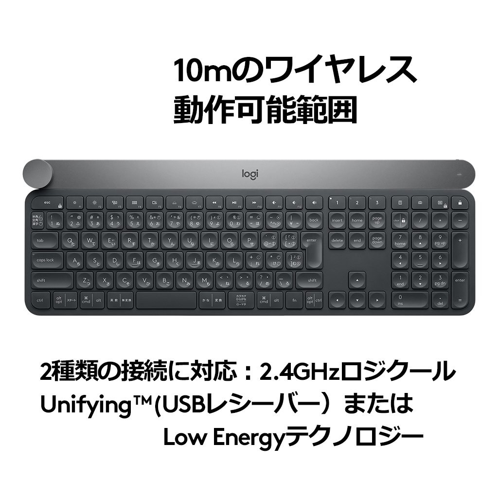 Amazon.co.jp: ロジクール キーボード ワイヤレス 無線 KX1000s