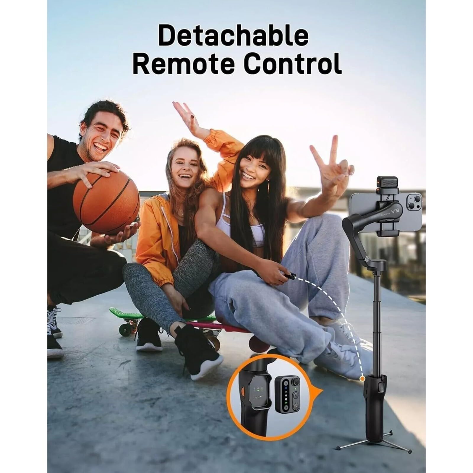 Amazon.co.jp: Hohem iSteady V3 ジンバルスタビライザー - 磁気AI