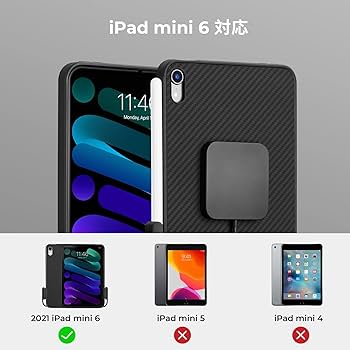 Amazon.co.jp: 【VGP 2023受賞】PITAKA iPad mini6 ケース ワイヤレス