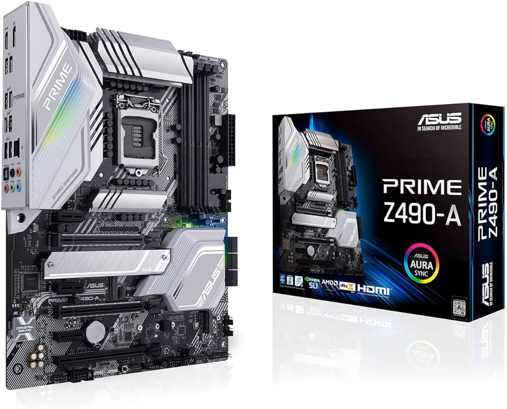 Amazon | ASUS Prime Z490-A LGA 1200 (Intel® 第10世代) ATX