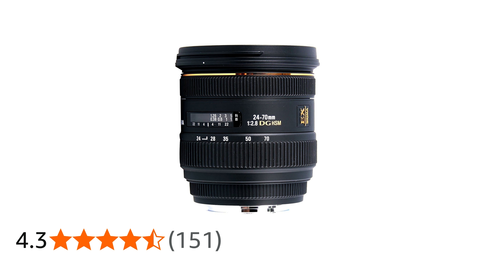 Amazon.co.jp: SIGMA 標準ズームレンズ 24-70mm F2.8 IF EX DG HSM