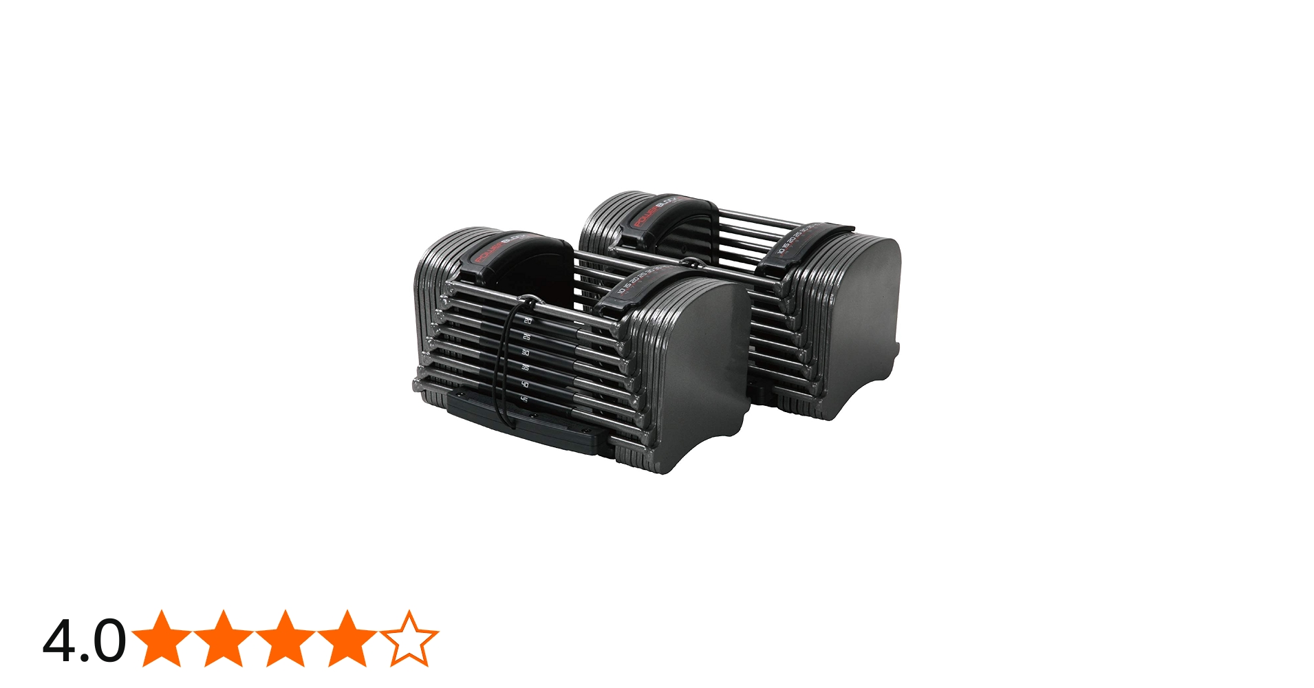 Amazon | パワーブロック SP50 (23kg×2) 可変式ダンベル 9段階(約5