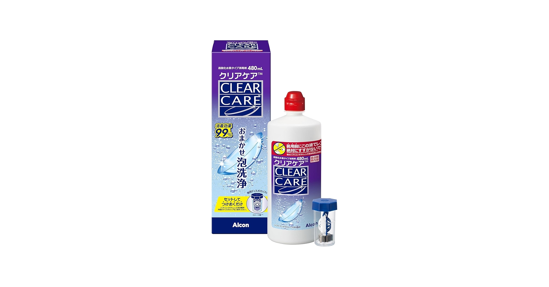 Amazon.co.jp: 日本アルコン クリアケア 480mL : ドラッグストア