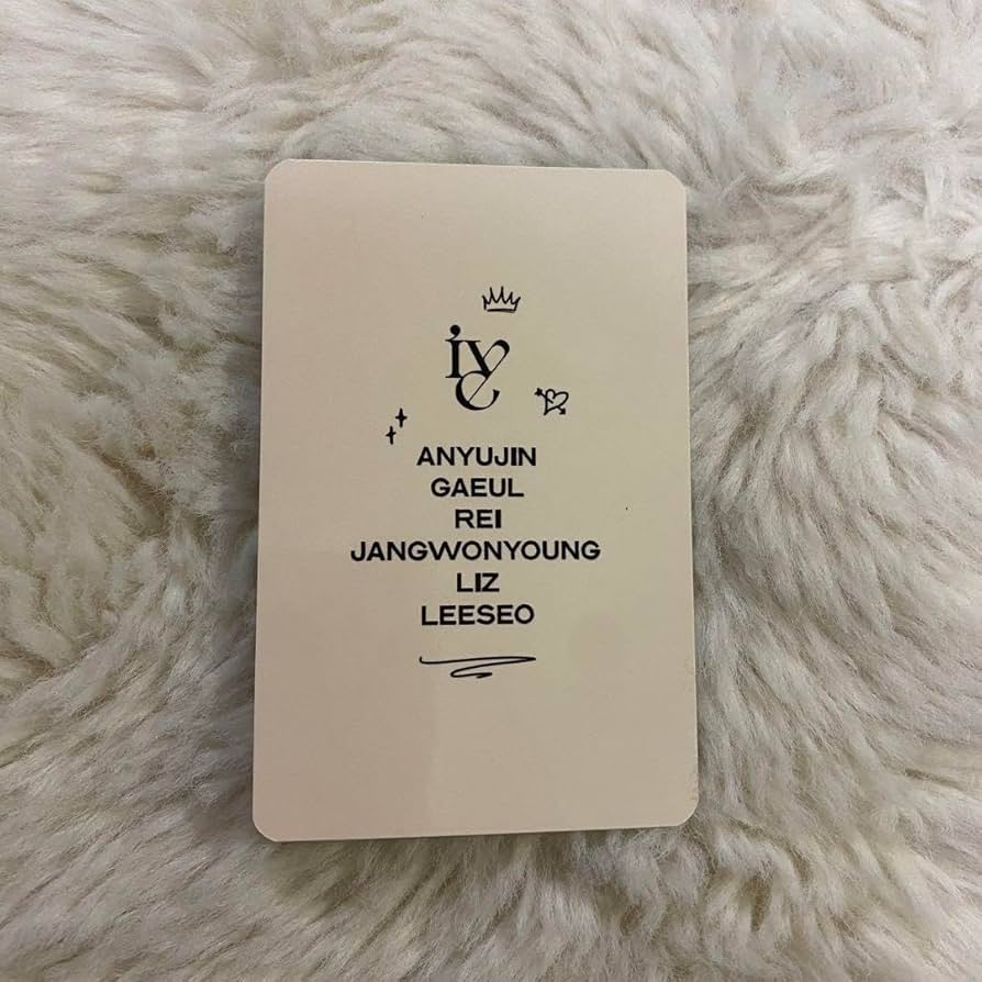 Amazon.co.jp: ive サノク トレカ イソ ウマチュン 韓国 事前収録