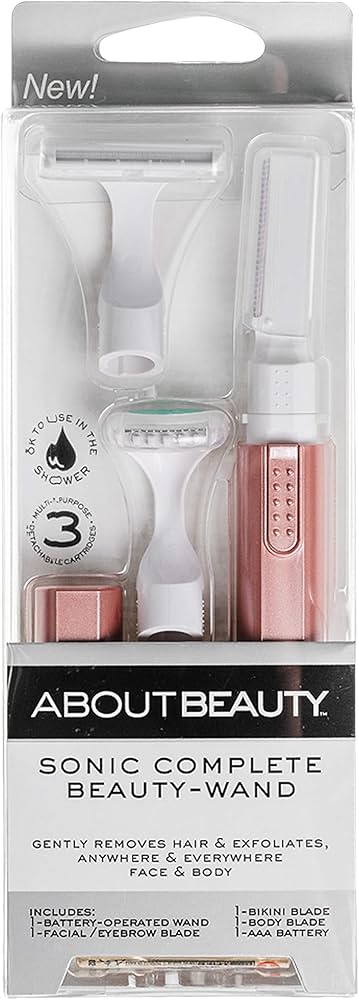 Amazon.com : About Face Beauty Sonic Complete Beauty-Wand, Facial