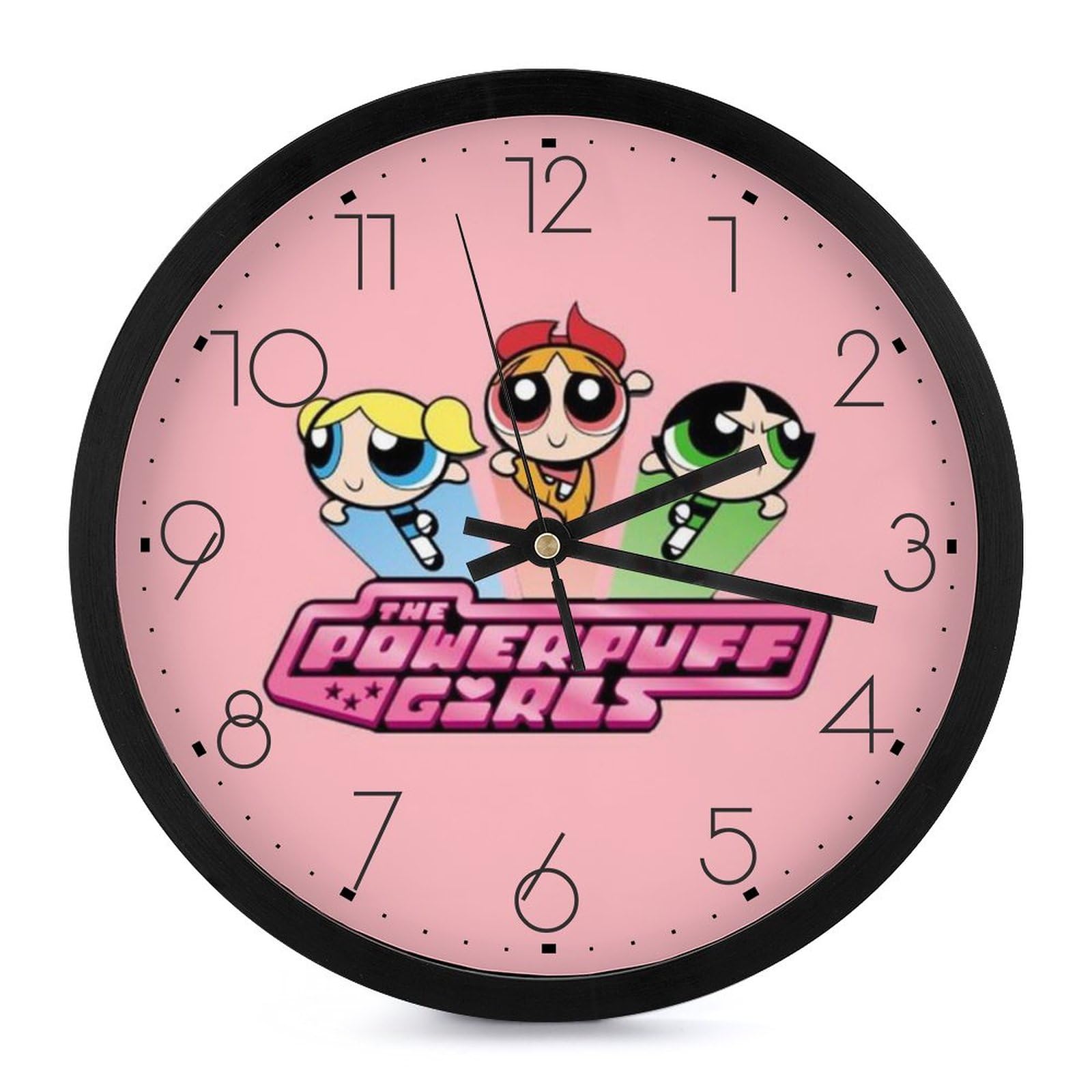 Amazon.co.jp: パワーパフガールズ 掛け時計 おしゃれ 北欧 壁掛け時計