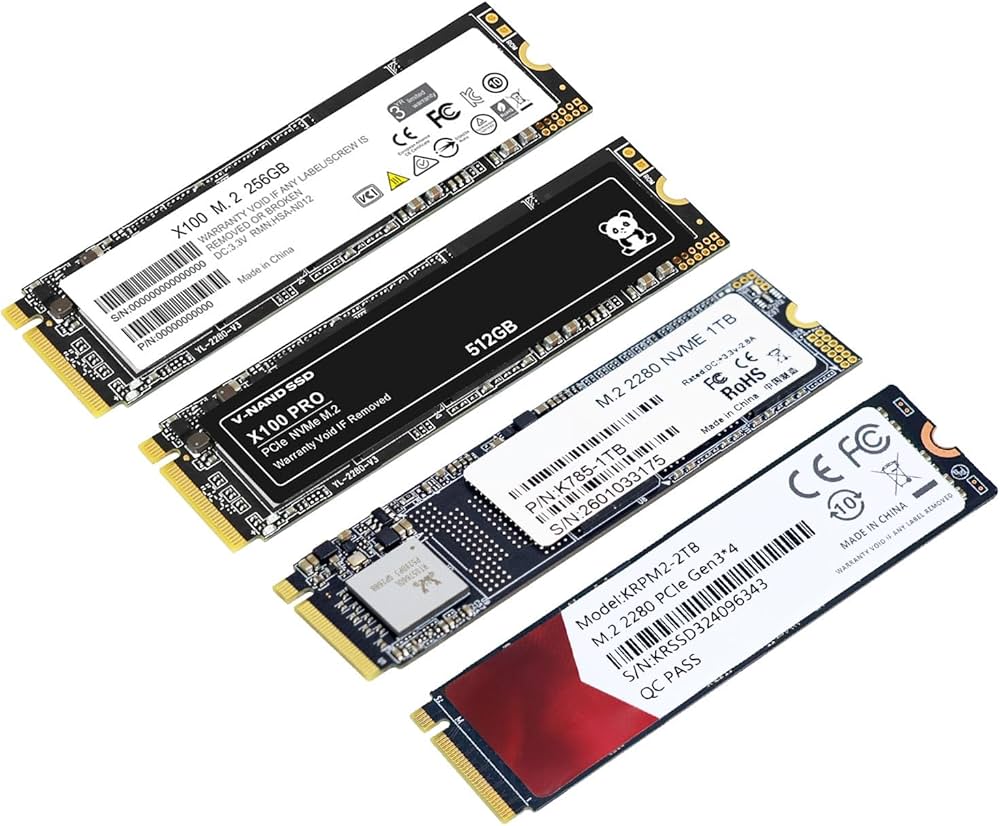 Amazon | Yahboom 256 GB SSD NVMe M.2280 PCIe 3.0 256 G