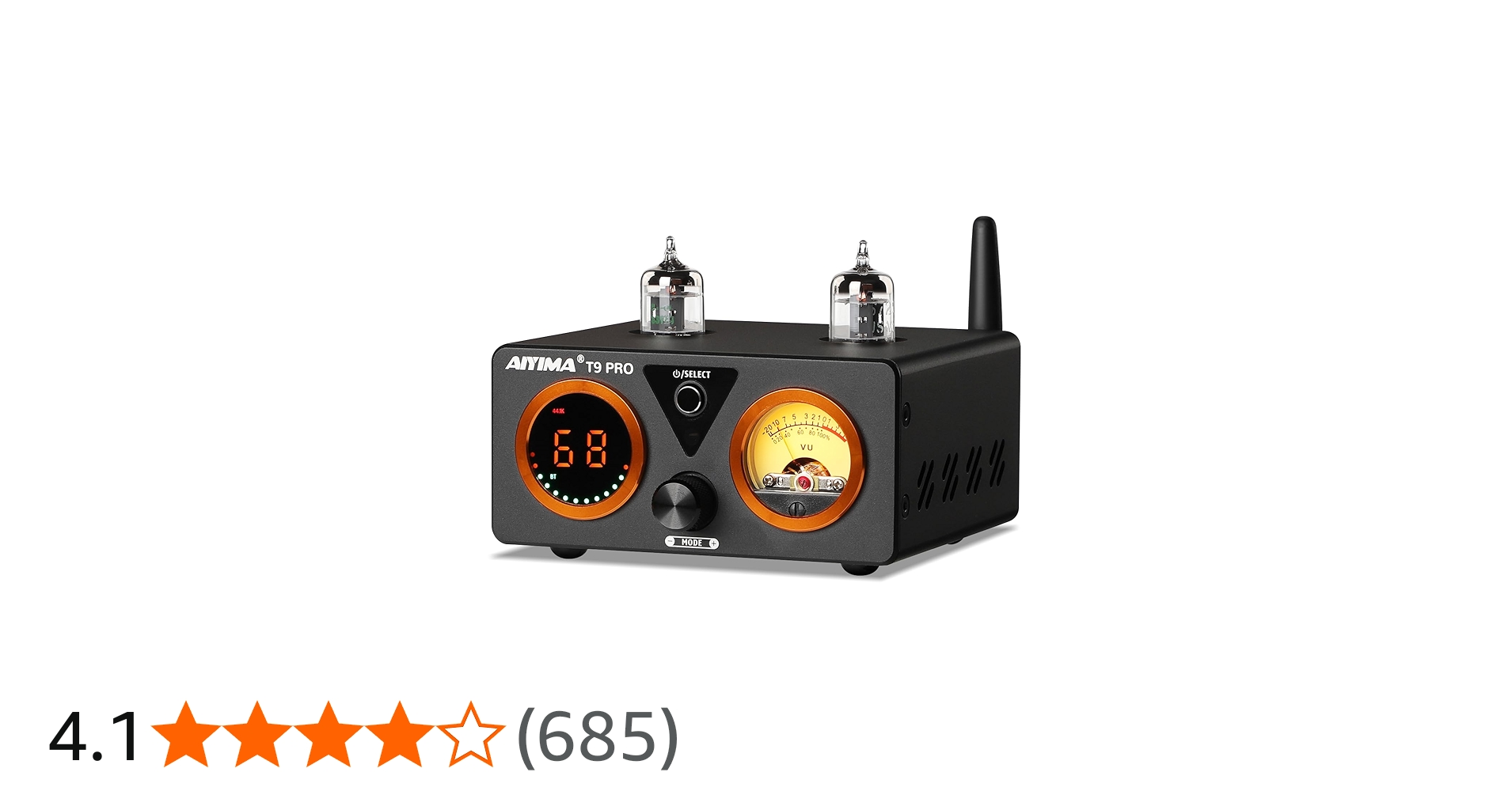 Amazon.co.jp: AIYIMA T9 Bluetooth 5.0 100W*2チューブアンプ 2.0