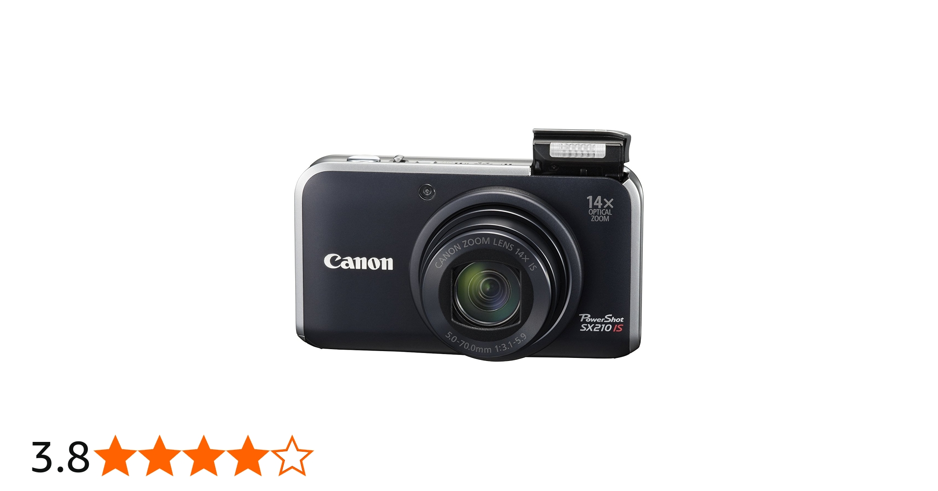 Amazon | Canon デジタルカメラ PowerShot SX210 IS ブラック