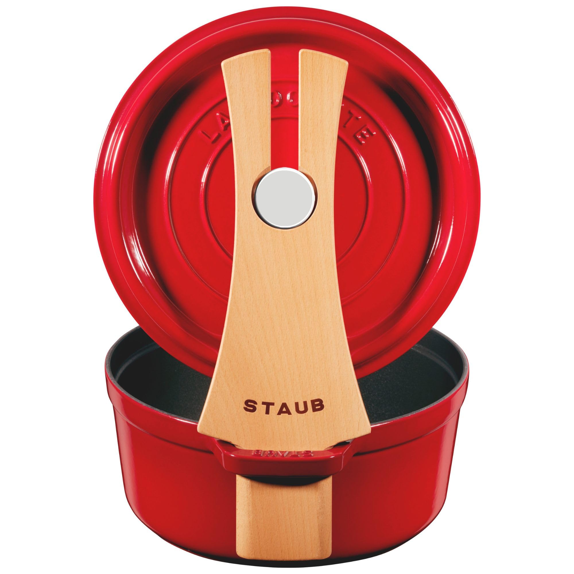 Amazon.co.jp: staub ストウブ 「 ウッド リッド ホルダー 」 フタ