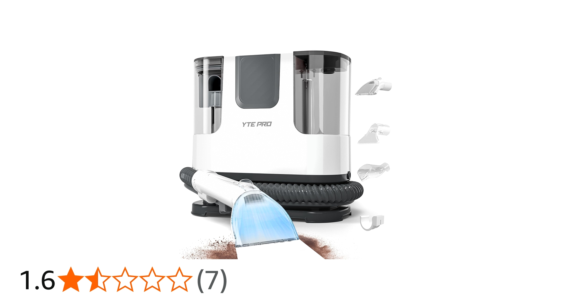 Amazon | YTE PRO カーペットクリーナー 2025新登場 400W 強力吸引 60