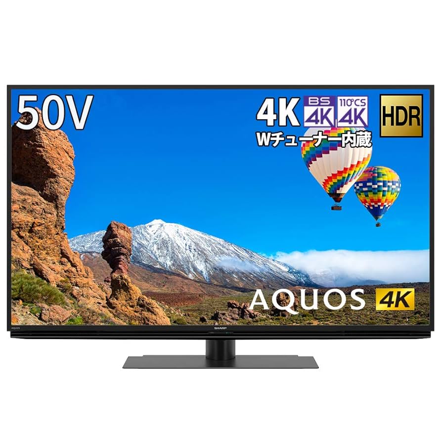 K625 SHARP シャープ 50V型 4K 液晶テレビ TV 4T-C50A K625 SHARP