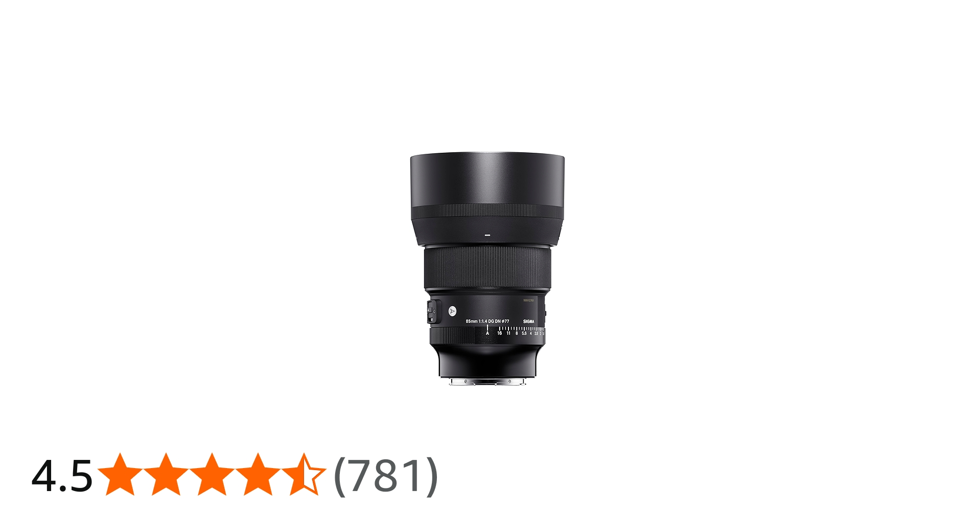 Amazon.co.jp: シグマ(Sigma) レンズ 85mm F1.4 DG DN Sony ソニー E