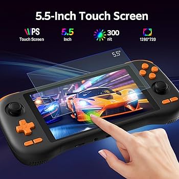 Amazon | kinhank K56 レトロハンドヘルドゲーム機 7000以上のゲームに