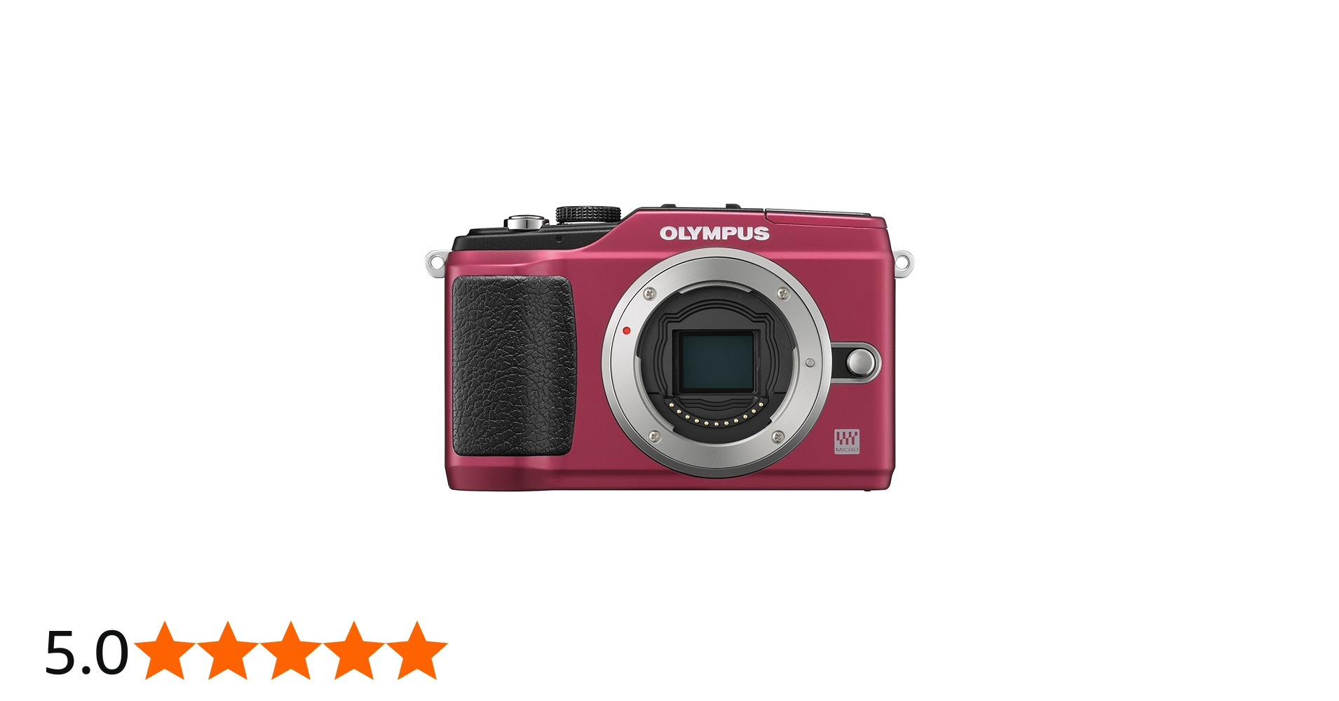 Amazon | OLYMPUS ミラーレス一眼 PEN E-PL2 ボディ レッド E-PL2 BODY
