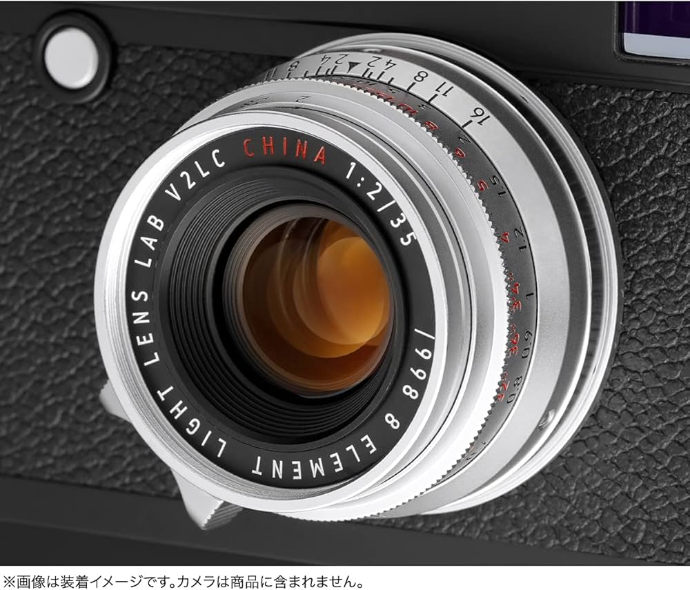 Amazon.co.jp: LIGHT LENS LAB M 35mm f/2 Mマウント ライカM シルバー
