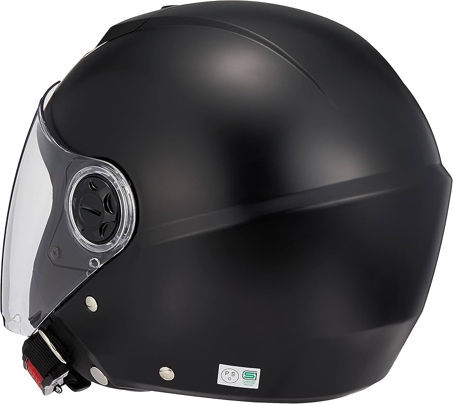 Amazon | TNK工業 ZR-20 ZACK シールド付きJETヘルメット ハーフマッド