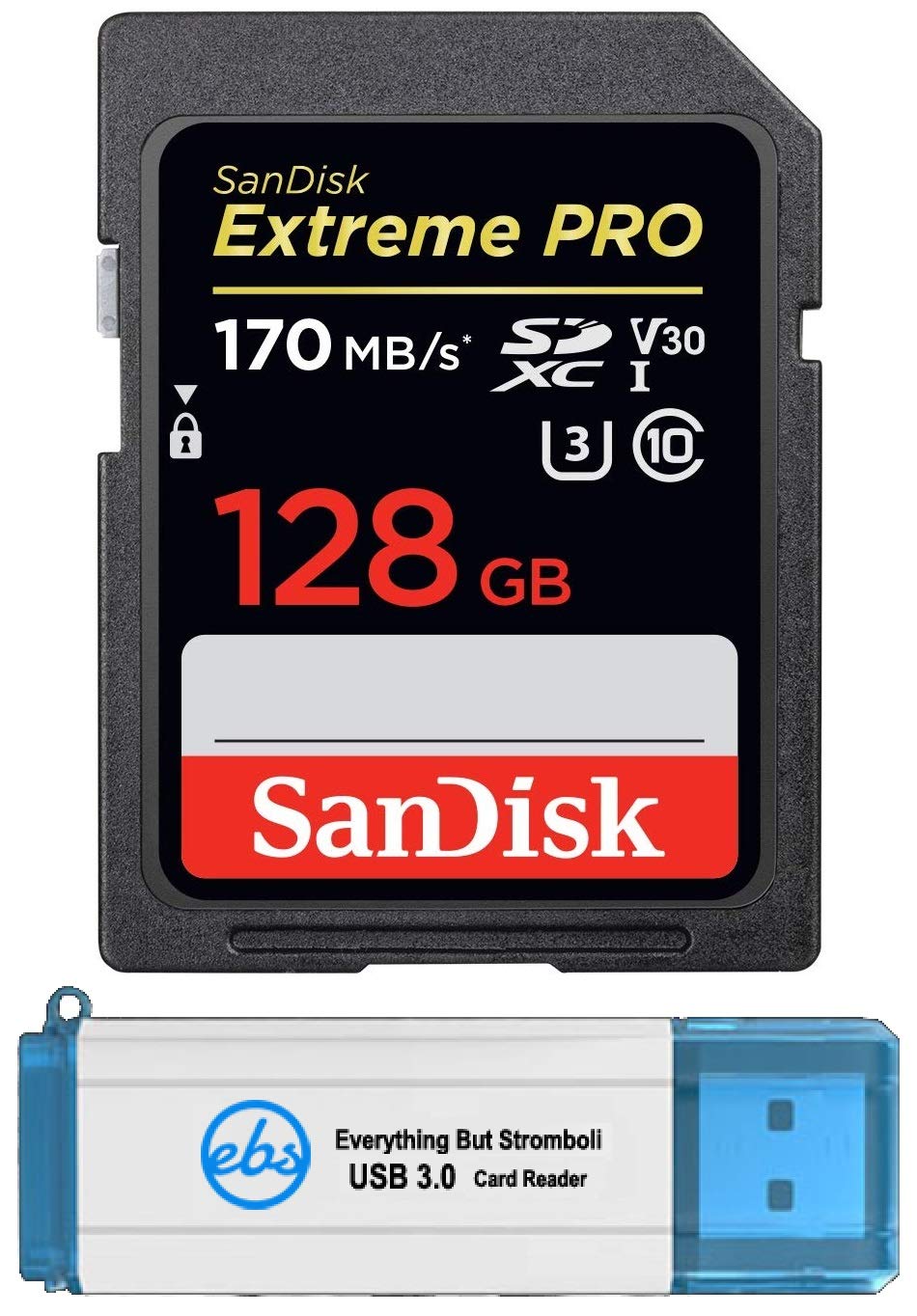 Amazon | SanDisk Extreme Pro 128GB SD Card for Fujifilm Camera