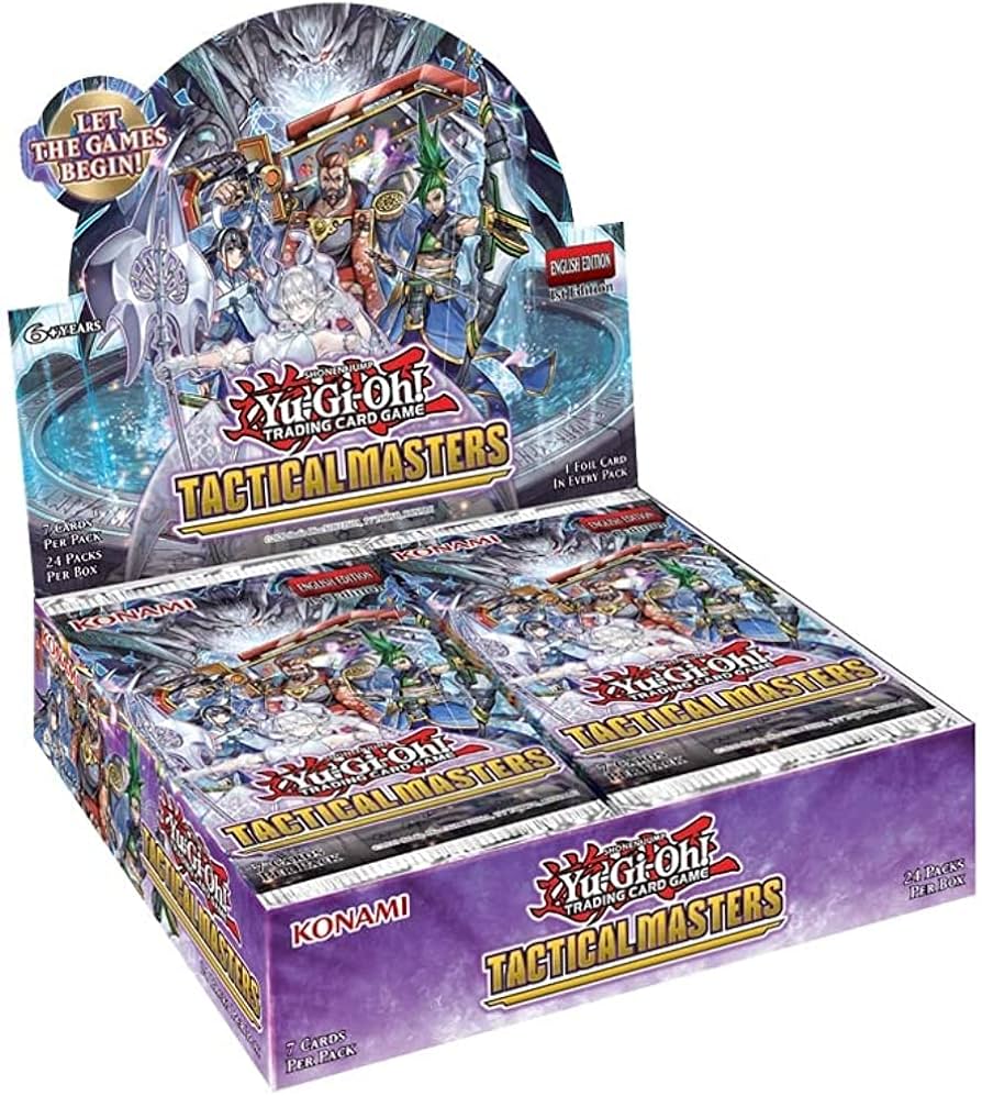 Amazon.com: Yu-Gi-Oh! TCG: Tactical Masters Booster Box : Toys & Games