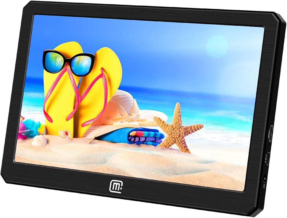 Amazon.co.jp: 8.9インチポータブルUSB Cミニモニター、1920 * 1200