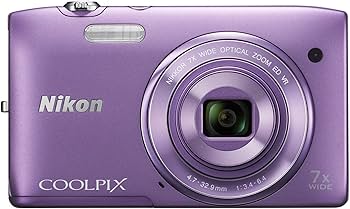 Amazon.com : Nikon COOLPIX S3500 20.1 MP Digital Camera with 7x