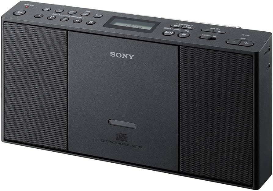 Amazon.co.jp: ソニー CDラジオ ZS-E30 : FM/AM/ワイドFM対応 ブラック