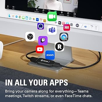 Amazon.com: Elgato Cam Link 4K – External Capture Card for DSLR