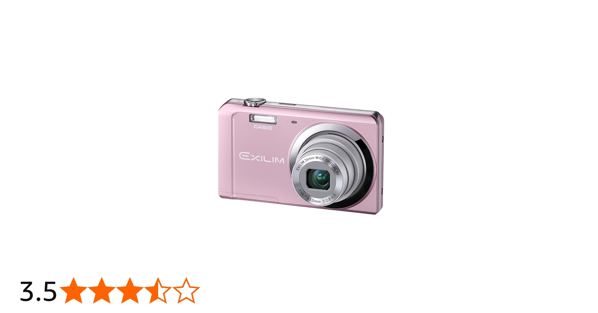 Casio Exilim EX-ZS5 Digital Camera 14MP 5x Optical Zoom 3.0
