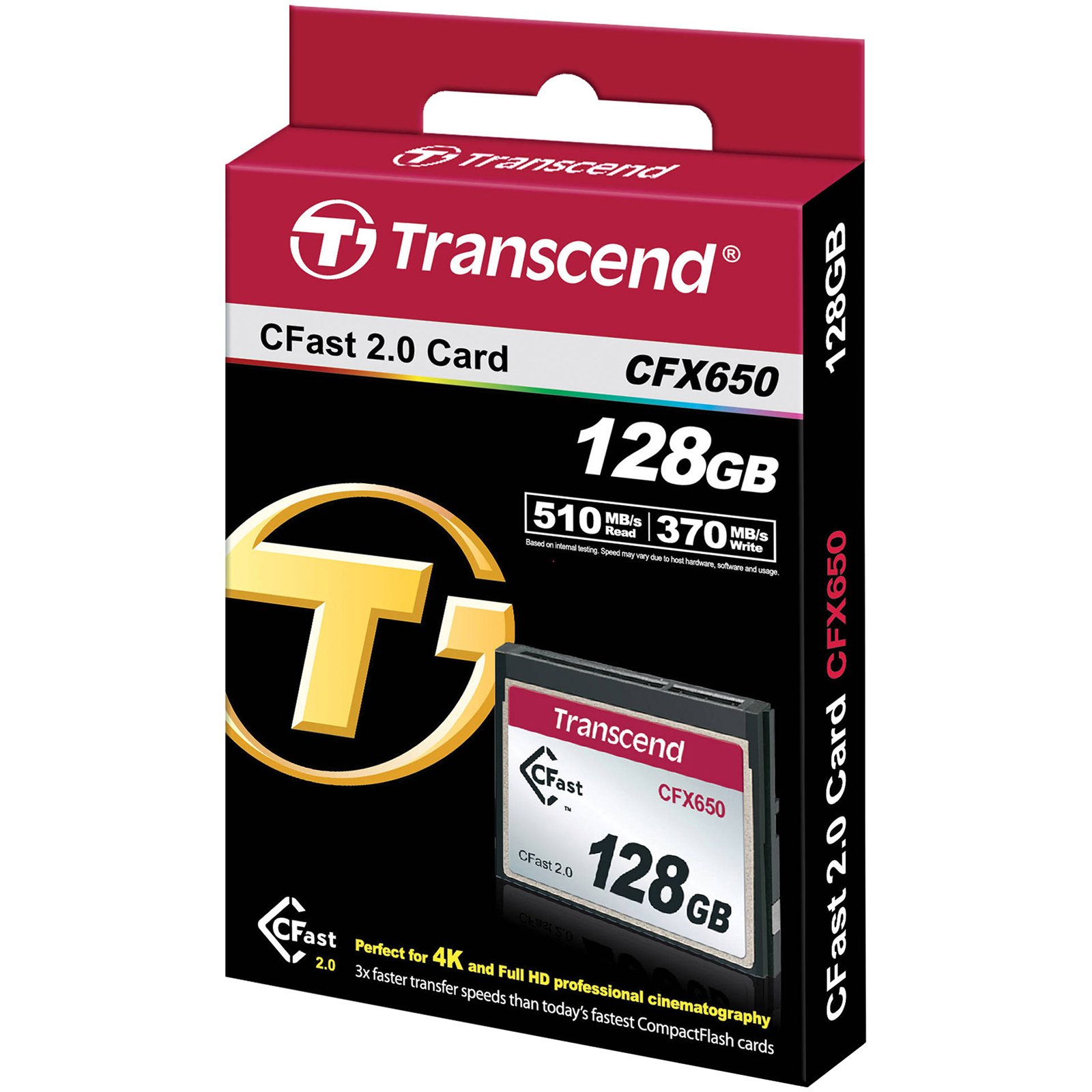 Amazon | Transcend Cfast 2.0 カード 128GB (3年保証) TS128GCFX650