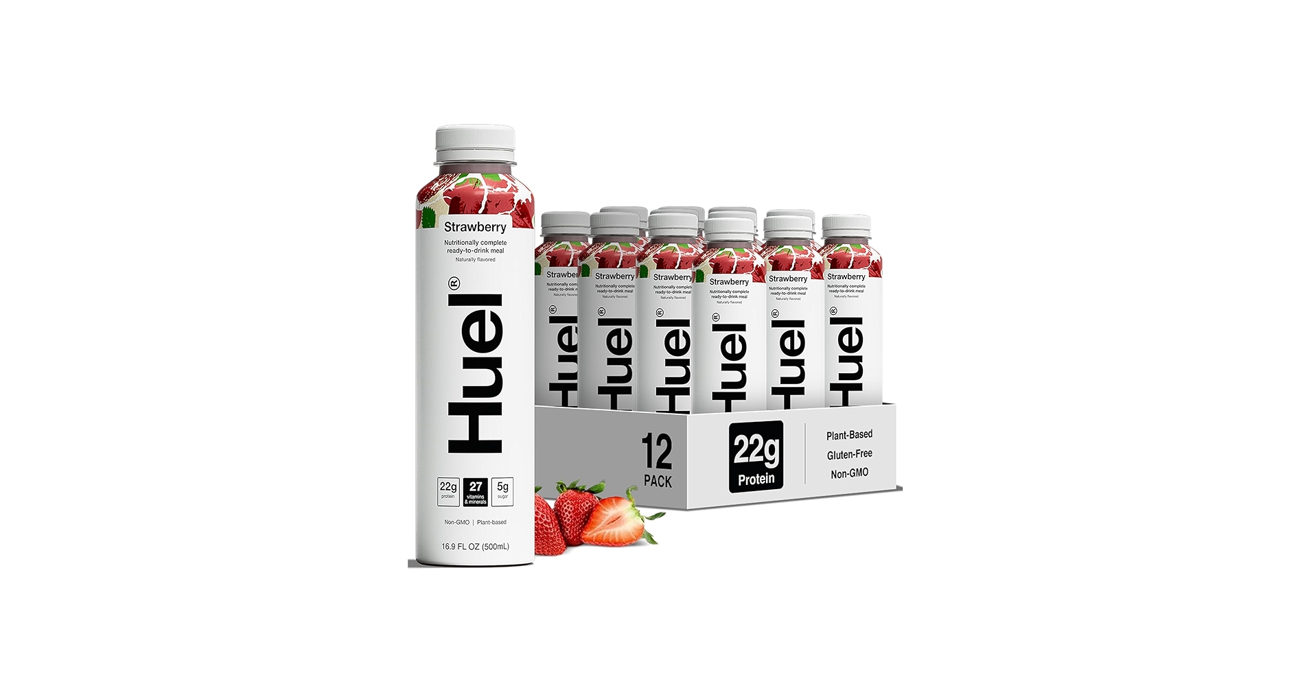 Amazon.com: Huel Ready-to-Drink | Strawberry Shortcake Meal