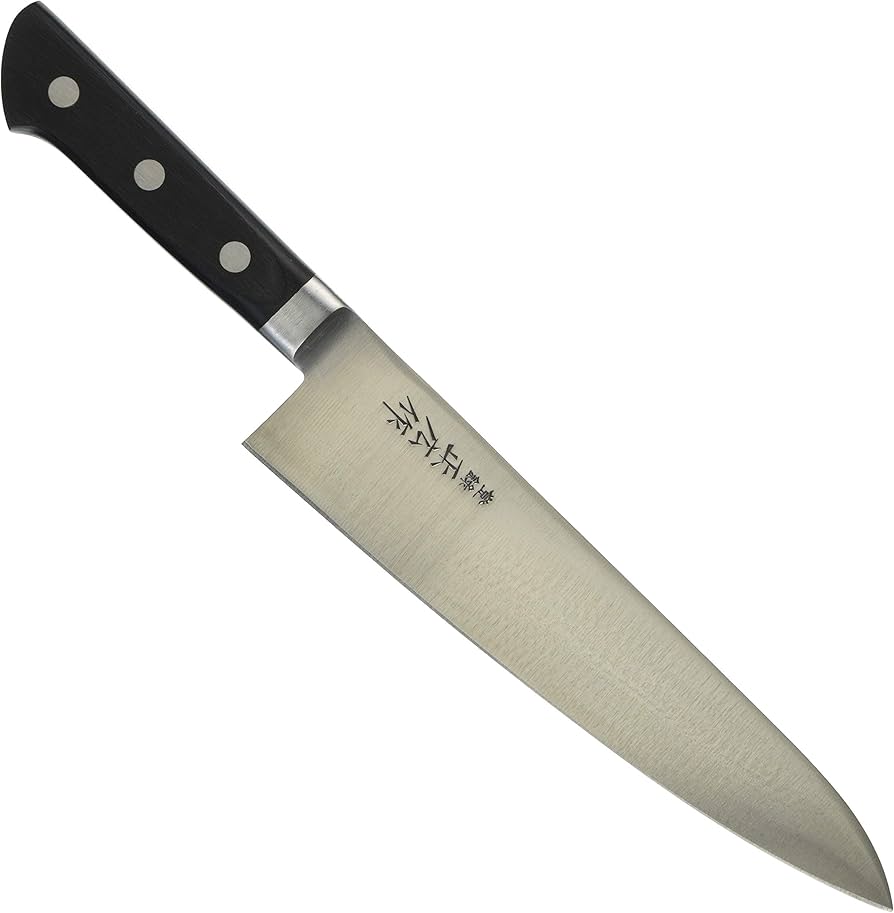 Amazon｜正広(マサヒロ) (日本鋼・ツバ付)牛刀 21cm｜牛刀包丁