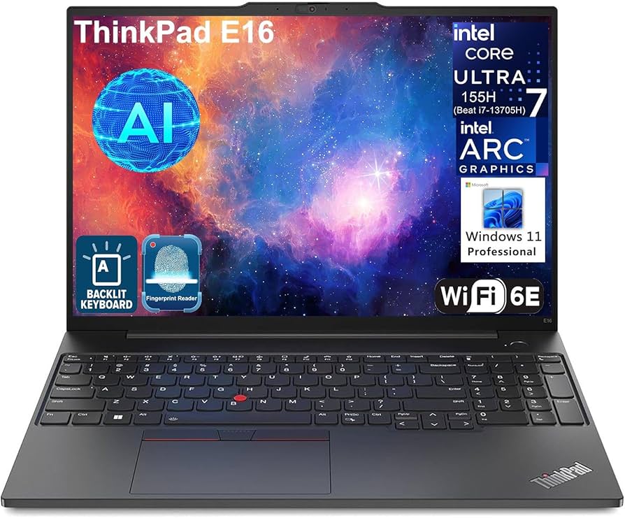 Amazon.com: Lenovo ThinkPad E16 Gen 2 16
