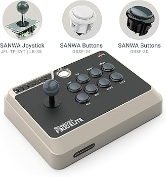 Amazon.com: MAYFLASH Arcade Stick F300 Elite with Sanwa Buttons