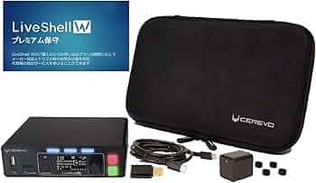 Amazon.co.jp: 【国内メーカー】Cerevo LiveShell W PCレス ライブ配信