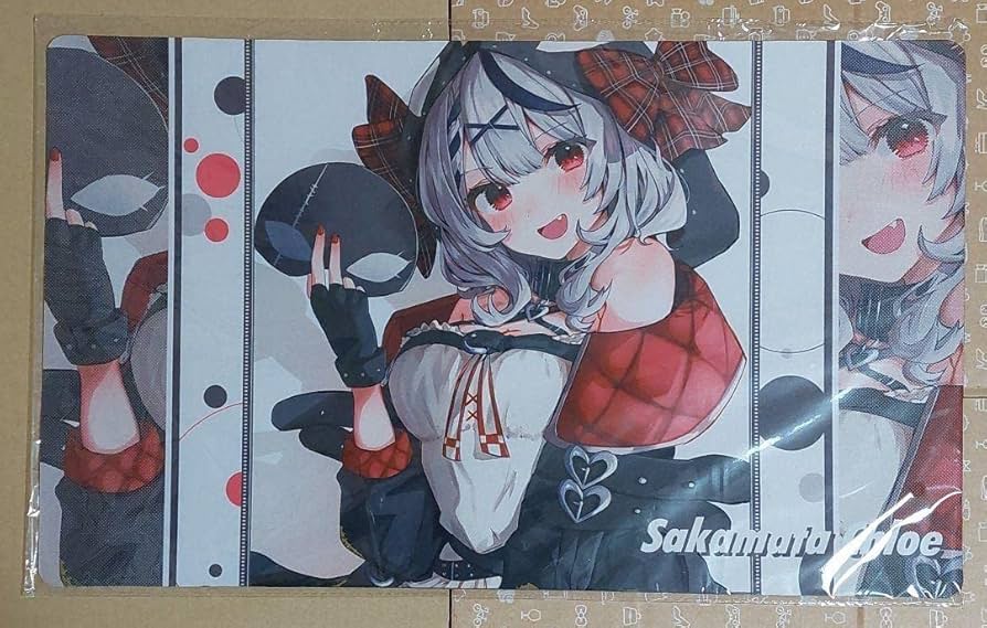 Amazon | ホロライブ 6期生 沙花叉クロヱ クロエ 仮面 プレイマット