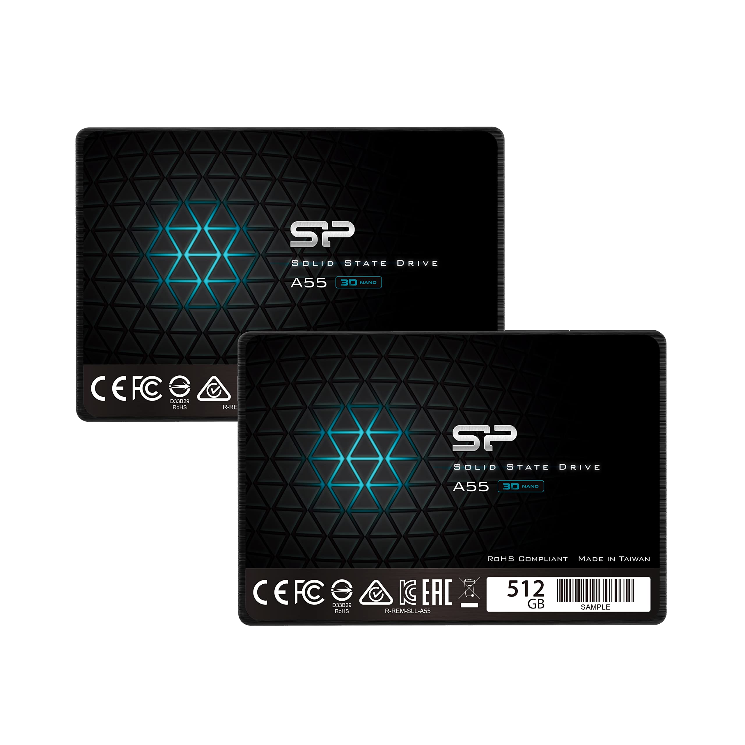Amazon.com: Silicon Power 2-Pack 512GB SSD 3D NAND A55 SLC Cache
